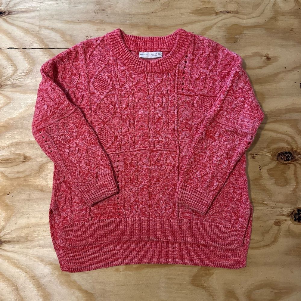 Anthropologie Pilcro Cable Knit Sweater Size XS